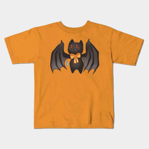 Cute Bat Kids T-Shirt by darklightlantern@gmail.com